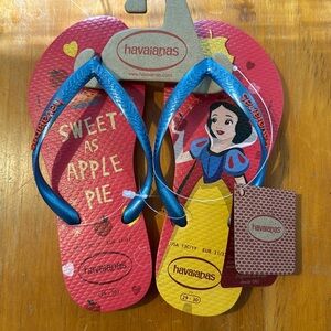 Havaianas Kid's Disney Princess Slim Flip Flop Sandals - Snow White